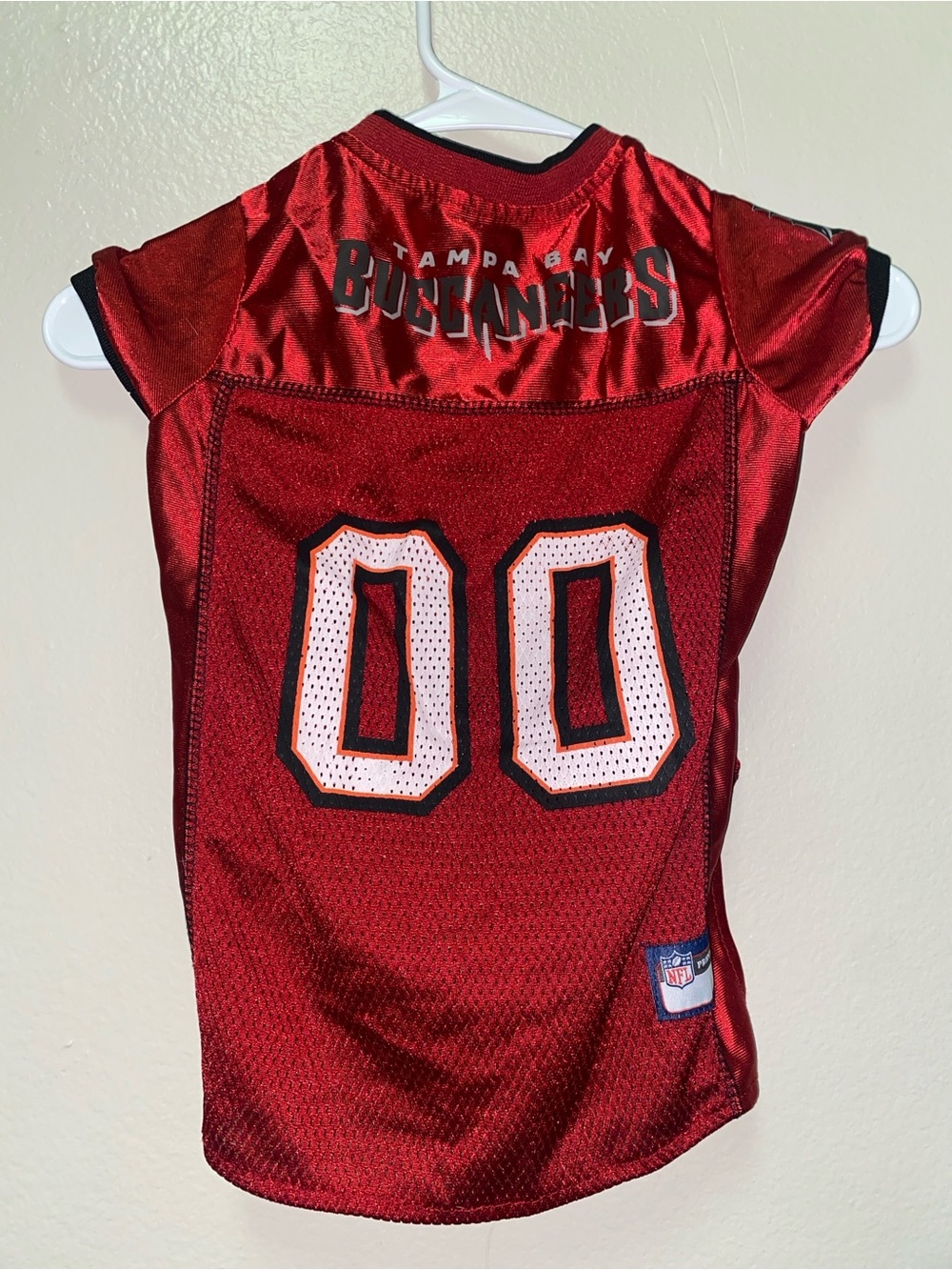 Tampa Bay Buccaneers Red Dog Jersey